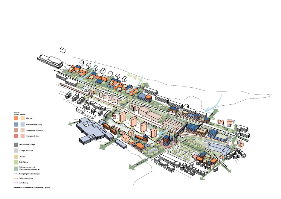 Schema Entwicklungsplanung Bruggen Haggen